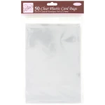 DOCRAFTS PLICURI DE CARD TRANSPARENTE A5 50 BUC - ANT 1651003