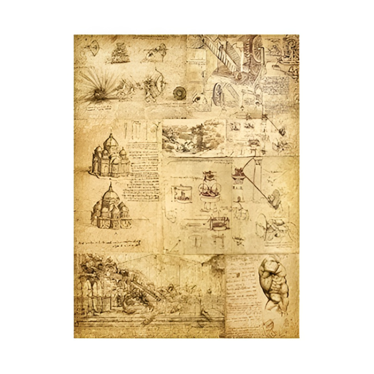 147288-142165 HÂRTIE DE OREZ CADENCE DECOUPAGE A4 - 288 - Imagine 1