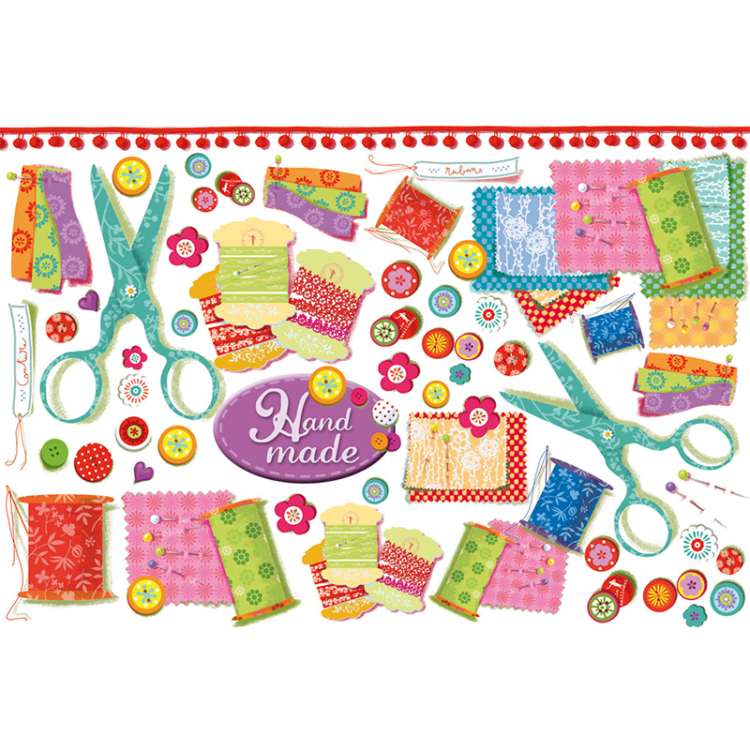 HÂRTIE DE OREZ STAMPERIA DECOUPAGE 48/33 - DFS187 - Imagine 1