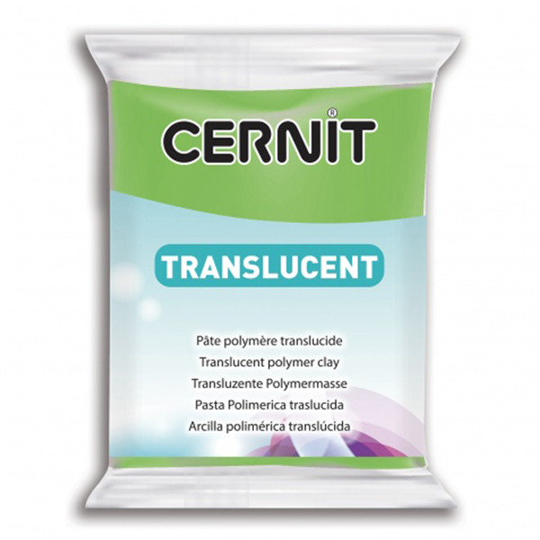 605 CERNIT TRANS GREEN LIME 56 G - Imagine 1