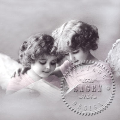 002061-111000 ȘERVEȚELE DECOUPAGE SAGEN VINTAGE 33/33 CM - 2061 - Imagine 1