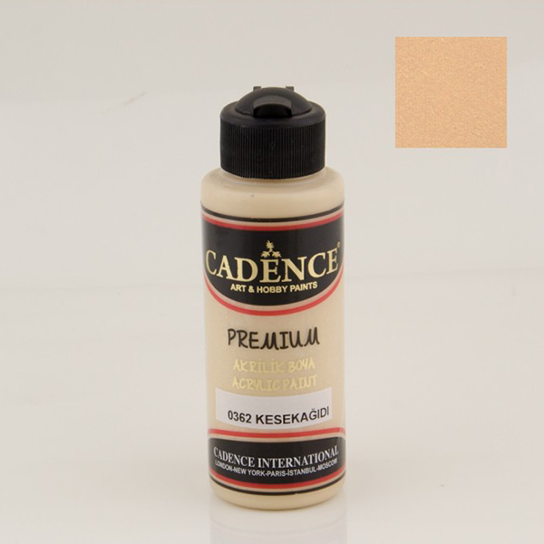 036200 VOPSEA ACRILICĂ CADENCE PREMIUM 120 ML. - PUNGĂ DE HÂRTIE 0362 - Imagine 1