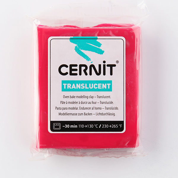 060474 CERNIT TRANS ROȘU RUBIN 56 G - Imagine 1