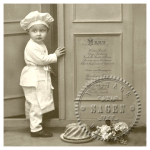 ȘERVEȚELE DECOUPAGE SAGEN VINTAGE 33/33 CM - 80012