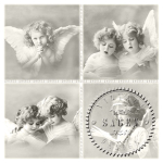 ȘERVEȚELE DECOUPAGE VINTAGE SAGEN 33/33 CM - 80026