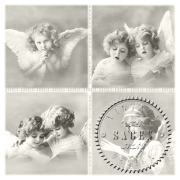 ȘERVEȚELE DECOUPAGE VINTAGE SAGEN 33/33 CM - 80026