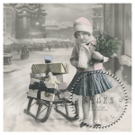 ȘERVEȚELE SAGEN VINTAGE DECOUPAGE 33/33 CM - 80038