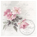 ȘERVEȚELE DECOUPAGE SAGEN VINTAGE 33/33 CM - 80051