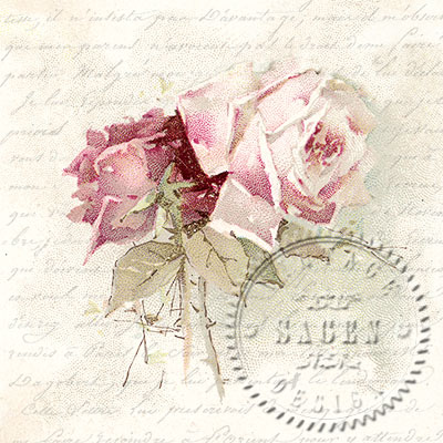 080055-110998 ȘERVEȚELE DECOUPAGE VINTAGE SAGEN 33/33 CM - 80055 - Imagine 1