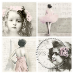 ȘERVEȚELE DECOUPAGE VINTAGE SAGEN 33/33 CM - 80063