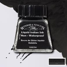 100754-146925 CU CERNEALĂ CALIGRAFICĂ 14 ML - CERNEALĂ INDIANĂ LICHIDĂ 1005754 - Imagine 1