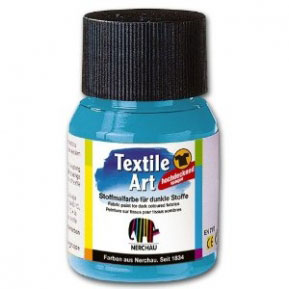 142423-80897 COLORANT TEXTIL NERCHAU 59 ML. - ALBASTRU TURCOAZ - Imagine 1