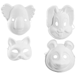 MASCĂ CREATIV DIN HÂRTIE MACHIATĂ L: 18 - 24 CM, N: 17 - 25 CM