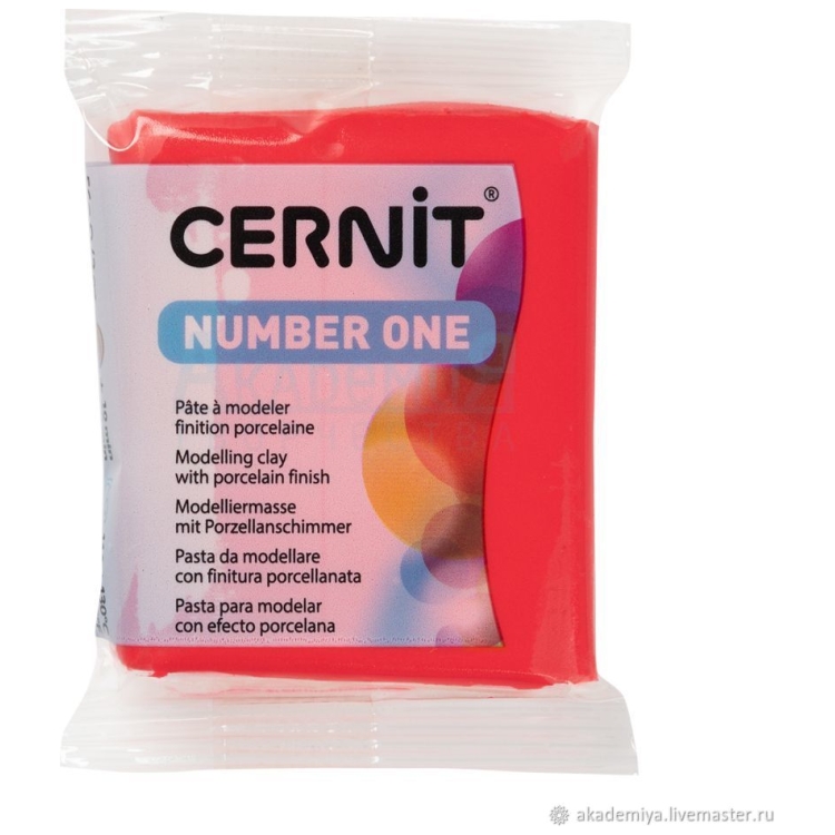 400 CERNIT No1 RED BLUSH 56 G - Imagine 1