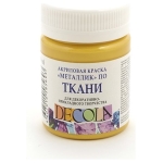 DECOLA VOPSEA TEXTILĂ ACRILICĂ 50 ML. -AURIT