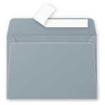 PLIC CLAIREFONTAINE 114/162 MM.- ARGINTIU