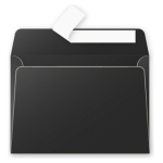 PLIC CLAIREFONTAINE 114/162 MM.- NEGRU