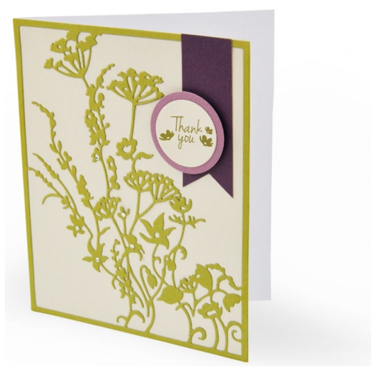 661013-117378 MATRIȚE DE TĂIERE SIZZIX THINLITS - MEADOW - Imagine 1