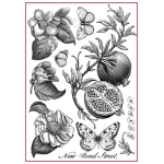HÂRTIE DE OREZ STAMPERIA DECOUPAGE A4 - DFSA4302