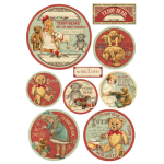 HÂRTIE DE OREZ STAMPERIA DECOUPAGE A4 - DFSA4198