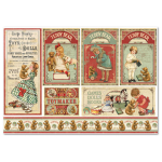 CARDURI DE URSULEȚ DE PLUȘ STAMPERIA HÂRTIE DECOUPAGE 48/33 - DFS360