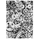 HÂRTIE DE OREZ STAMPERIA COGS DECOUPAGE A4 - DFSA4171