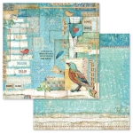 BLOC DE HÂRTIE PATCHWORK STAMPERIA 30.5/30.5CM - SBBL49 - Imagine 5