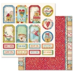 BLOC DE HÂRTIE PATCHWORK STAMPERIA 30.5/30.5CM - SBBL49 - Imagine 10