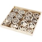 FIGURINE DE CRĂCIUN CREATIV PENTRU DECOR 8CM - 56808 - Imagine 2