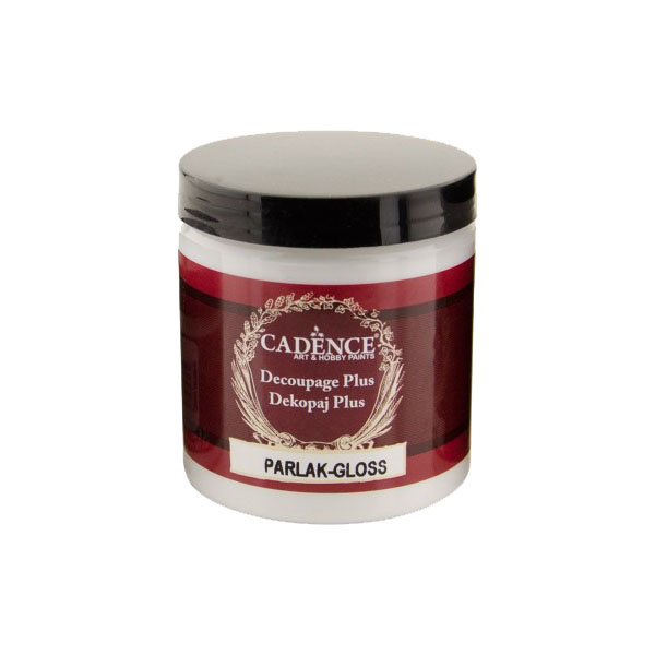 755125 CADENCE DECOUPAGE PLUS LIPICI + LAC DECOUPAGE 250ML. LUCIU - Imagine 1