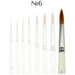 PALETA NEVSKAYA ROZARIU SABLE ROTUND No6