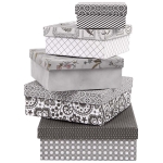 CREATIV CUTIE DE CARTON PĂTRATĂ PENTRU DECOR 12,5 CM - Imagine 2