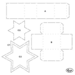 ȘABLON CADOU VIVA DECOR 30 X 30 CM - 4008 015 00 - Imagine 2