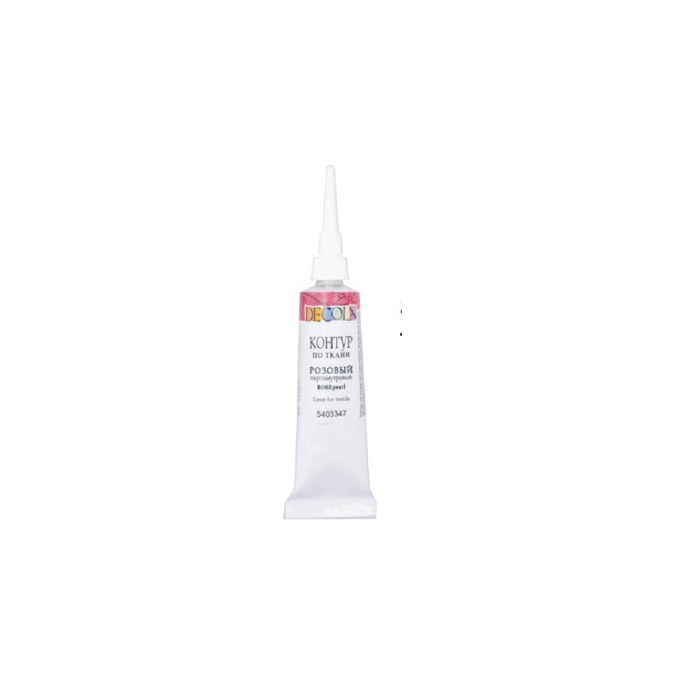 CONTUR DECOLA PENTRU TEXTILE 18 ML. -CORAL - Imagine 2
