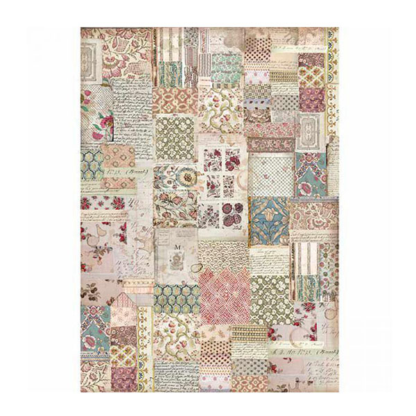 713024 HÂRTIE DE OREZ STAMPERIA DECOUPAGE A3 - DFSA3024 - Imagine 1