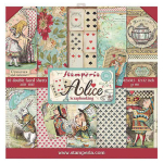 HÂRTIE DE DESIGNER BLOC STAMPERIA ALICE 30.5/30.5CM-SBBL52