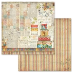 CARTON PATCHWORK DE CRĂCIUN STAMPERIA 30.5/30.5CM - SBB571