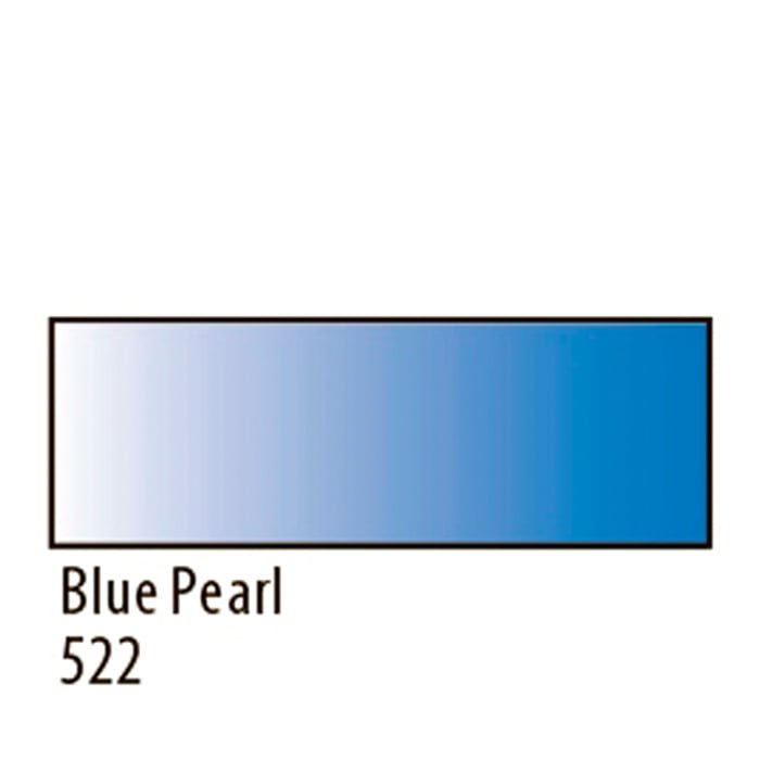 contour text pearl 522 CONTUR DECOLA PENTRU TEXTILE 18 ML. - ALBASTRU SIDEFAT - Imagine 1