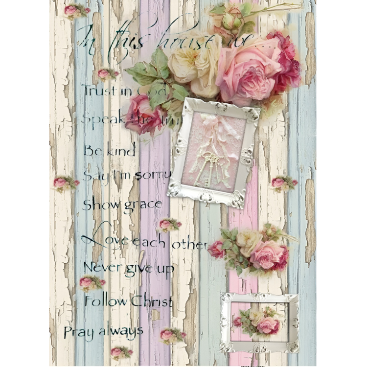 162335 HÂRTIE DE OREZ CADENCE DECOUPAGE A3 - 335 - Imagine 1