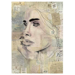 STAMPERIA WANDERING MIND DECOUPAGE HÂRTIE A4 - DFSA4375