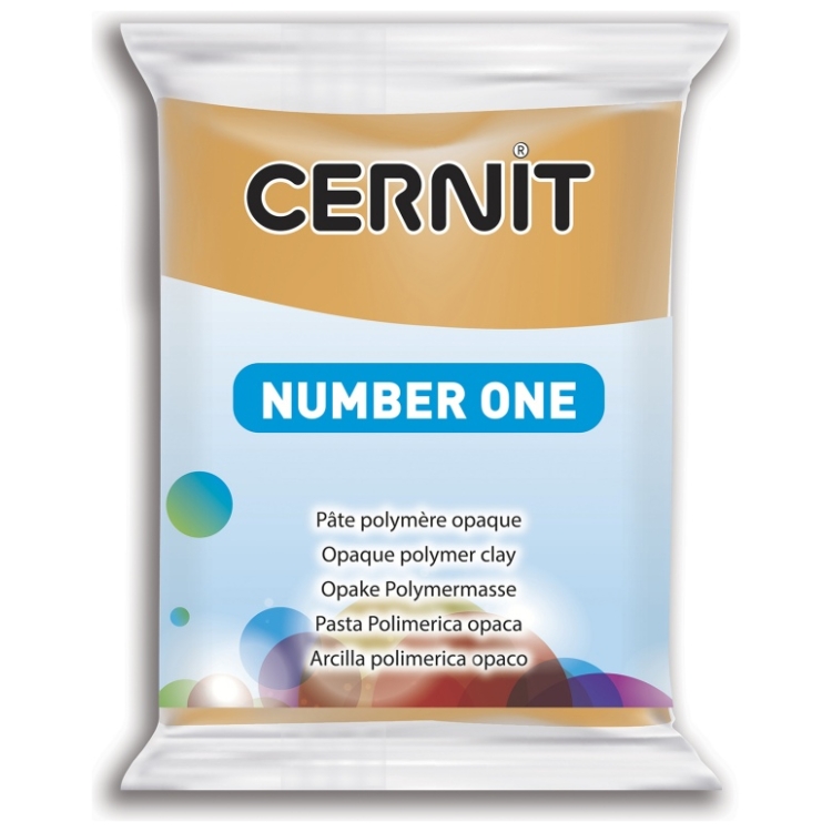 746 CERNIT No1 OCRU GALBEN 56 G - Imagine 1
