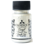 VOPSEA ACRILICĂ CADENCE METALIZAT DORA 50 ML. - PLATINĂ 137