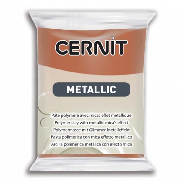 1 CERNIT BRONZ METALIC 56 G - Imagine 1