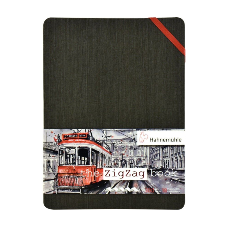106251 CAIET DE SCHIȚE HAHNEMUHLE ZIG ZAG 300 GSM, A5, 18 PAGINI - Imagine 1
