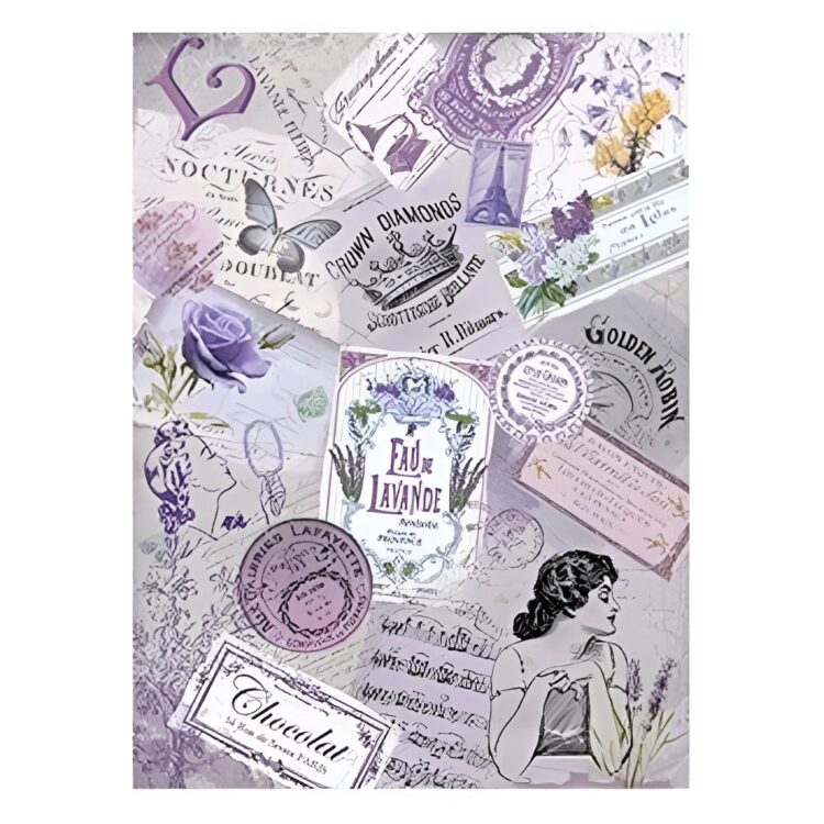 162200 HÂRTIE DE OREZ CADENCE DECOUPAGE A3 - 200 - Imagine 1