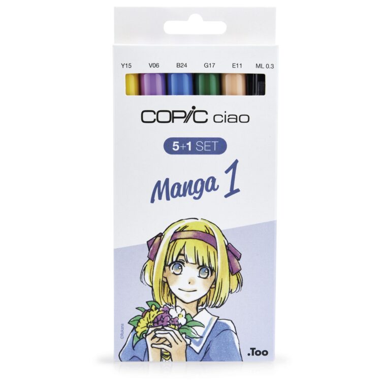 220556 COPIC CIAO SET - 5+1 MANGA SET # 1 - Imagine 1