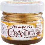 STAMPERIA CERANTICA 20 ML - PASTĂ DE CEARĂ AURIE METALICĂ - Imagine 2