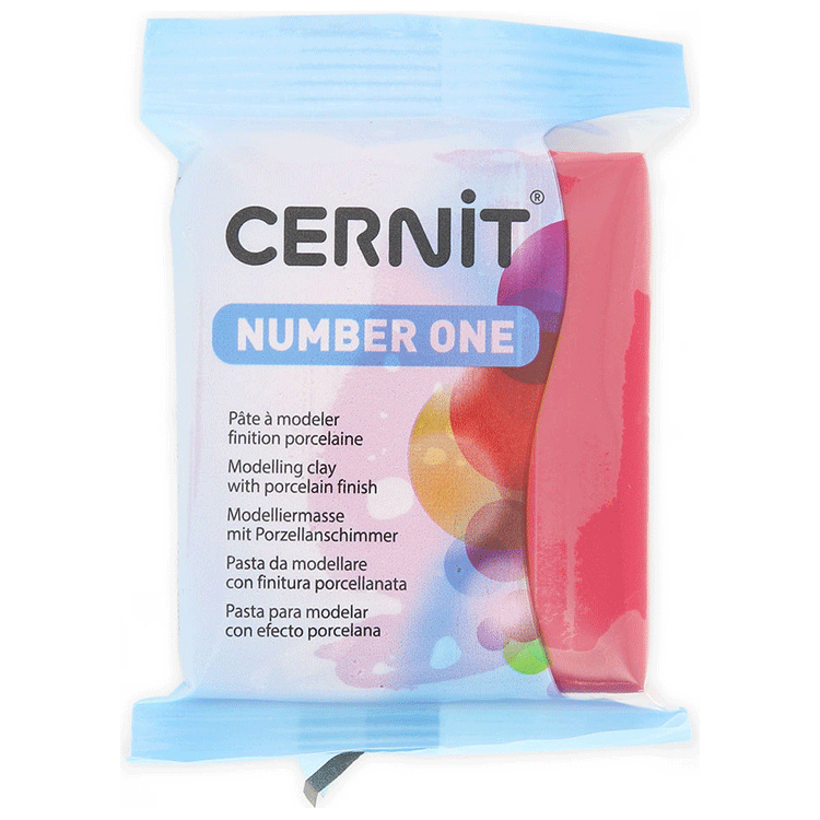 420 CERNIT Nr. 1 CARMIN 56 G - Imagine 1