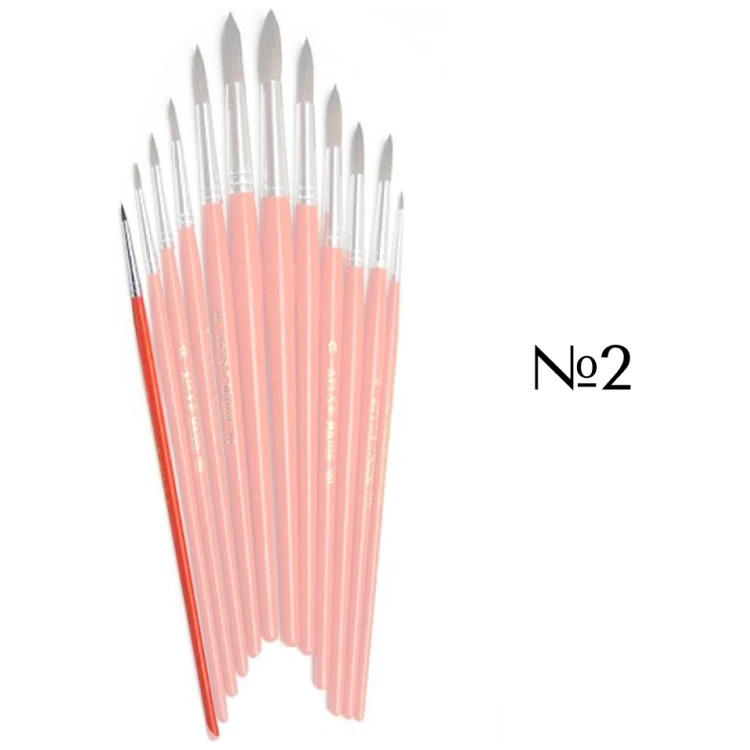 701002 MANIA BRUSH PONY ROUND No2 - Imagine 1