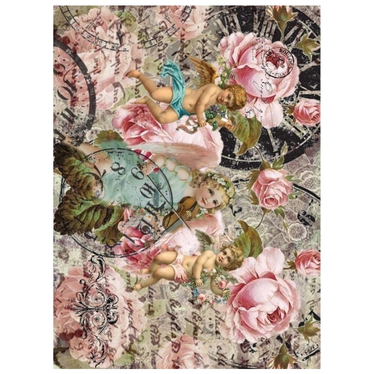 344 HÂRTIE DE OREZ CADENCE DECOUPAGE A4 - 344 - Imagine 1